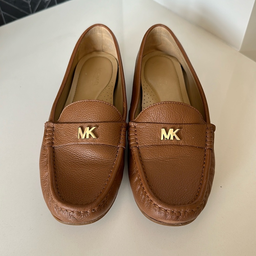 Michael Kors Melanie moc loafers preloved, size 8